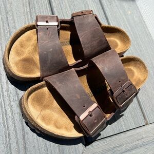 Birkenstock Arizona Sandals Size 37 in Habana barely worn